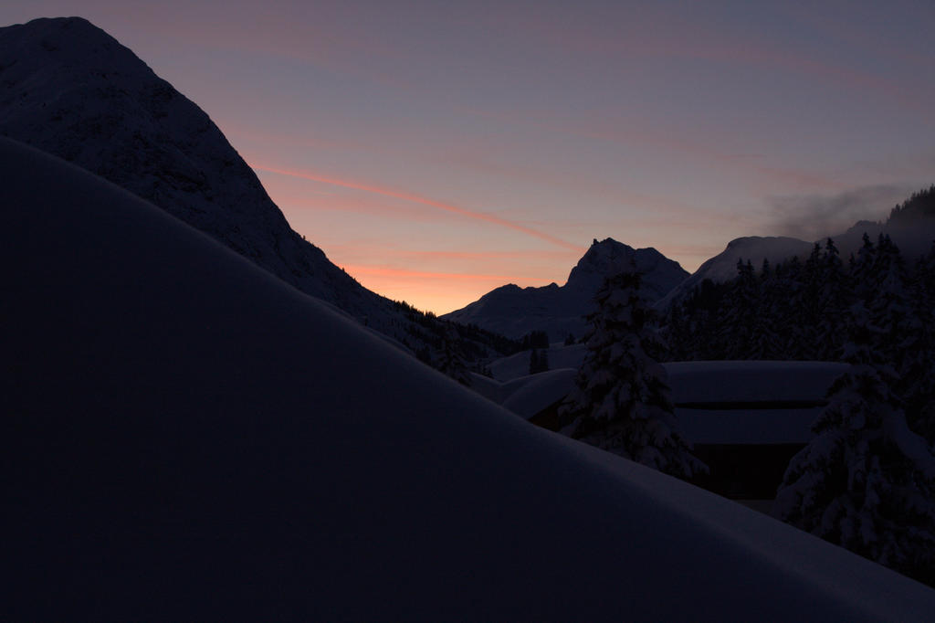 Appartement Omeshorn anno 1593 Lech am Arlberg Esterno foto